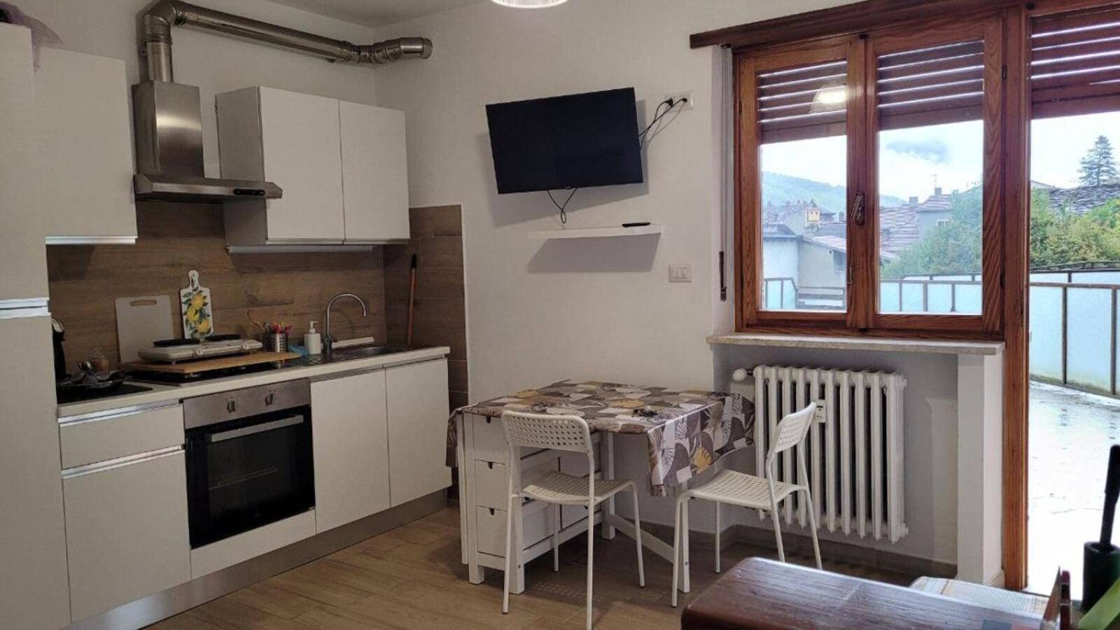 Apartmán Casa Con Terrazzo E Vista Chiomonte Exteriér fotografie